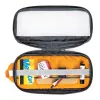 Bolsa Lowepro Pouch Medium GearUp GL LP37139-GRL Nylon Ripstop Poliéster Naranja Gris 280x45x140mm