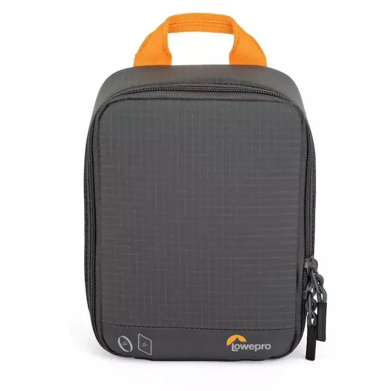 Funda protectora para filtros Lowepro GearUp Filter Pouch 100 gris — almacenamiento compacto para filtros de cámara