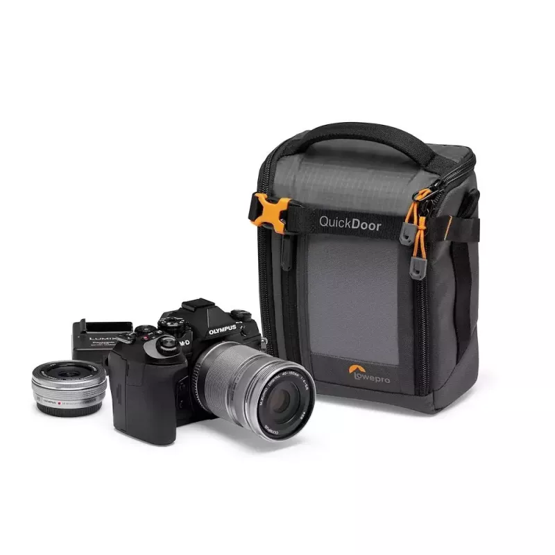 Estuche compacto Lowepro GearUp Creator Box M II Negro Gris