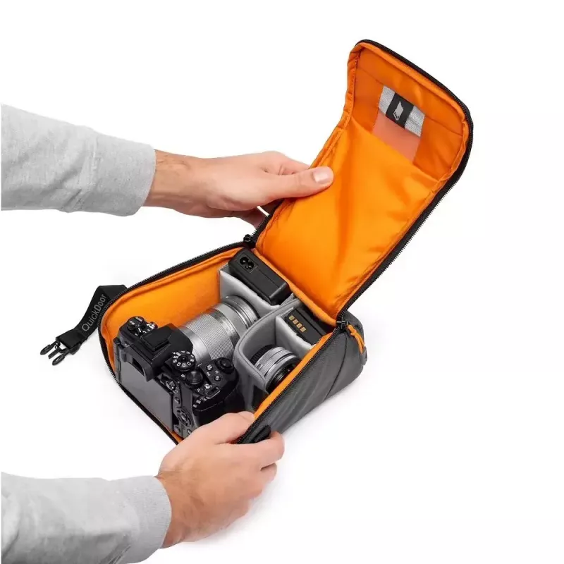 Estuche compacto Lowepro GearUp Creator Box M II Negro Gris
