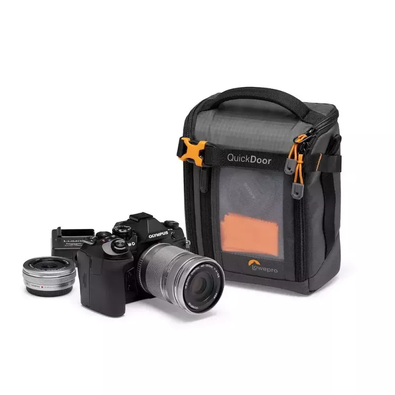Estuche compacto Lowepro GearUp Creator Box M II Negro Gris