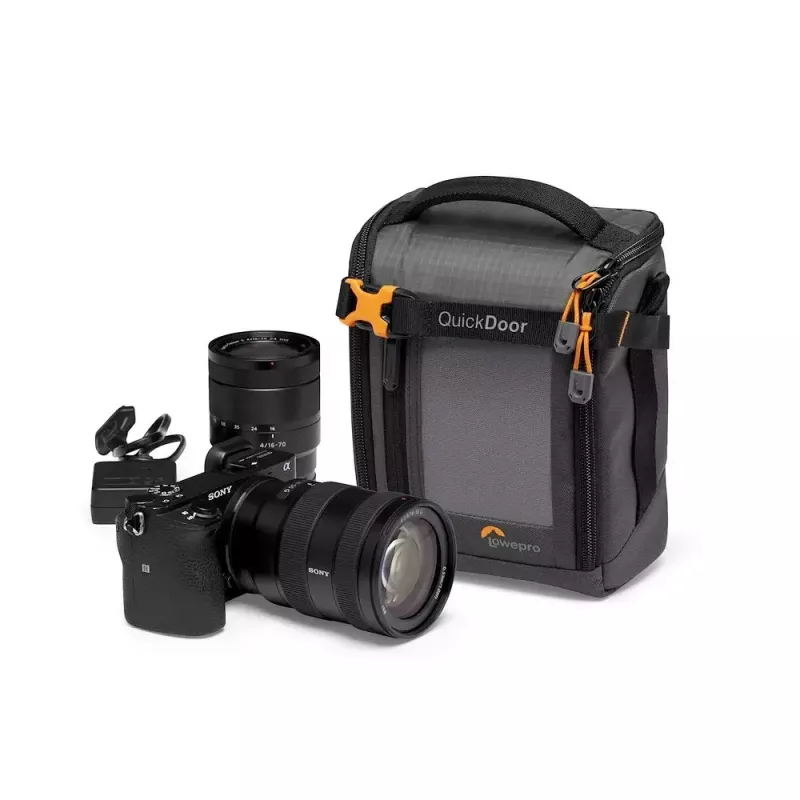 Estuche compacto Lowepro GearUp Creator Box M II Negro Gris