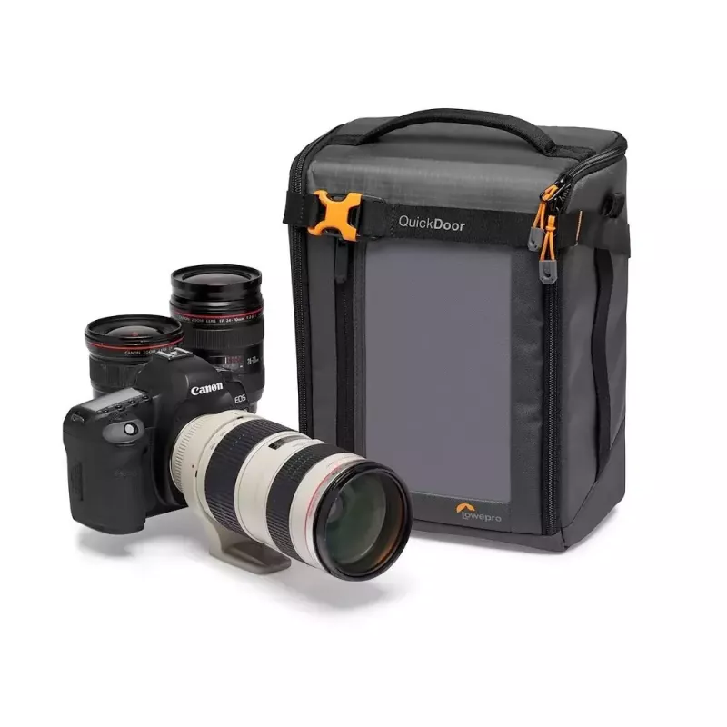 Bolsa compacta Lowepro GearUp Creator Box XL II Negra Gris