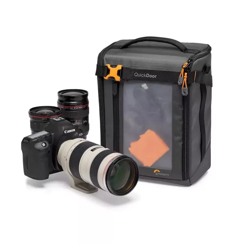 Bolsa compacta Lowepro GearUp Creator Box XL II Negra Gris