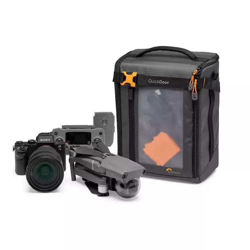 Bolsa compacta Lowepro GearUp Creator Box XL II Negra Gris
