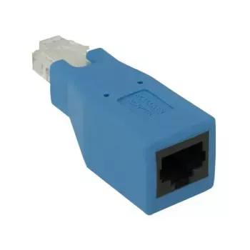 Adaptador rollover CradlePoint para RJ45, azul – cable de consola RJ45 a RJ45