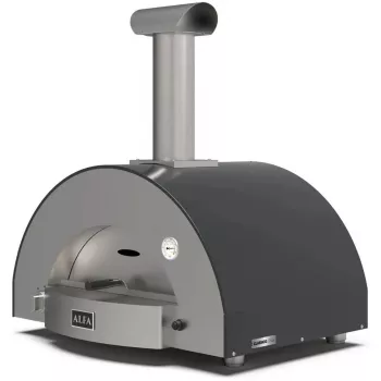Horno para pizza Alfa Forni Classico 2 Pizze Hybrid gris pizarra – capacidad para 2 pizzas, sistema de combustible híbrido
