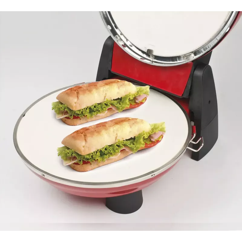 Pizzera G3 Ferrari Pizzeria Snack Napoletana 1200 W negro rojo 1 pizza 31 cm