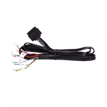 Cable plano CradlePoint 170680-001, conector GPIO, 1,7 m, negro