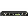 Router inalámbrico CradlePoint E300C-18B con NetCloud Enterprise Branch — Wi‑Fi 6 dual band, 10GbE, 4G LTE, 5x RJ‑45