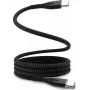 Cable magnético USB-C a USB-C STATIK MagStack Pro 2 m negro