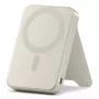 Batería portátil Satechi ST-B10Q2SW 10000 mAh, carga inalámbrica, arena