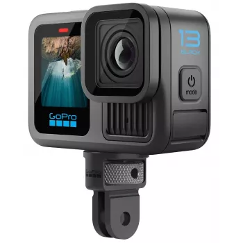 Soporte de cámara GoPro adaptador de montaje de ¼-20 — universal 24×24×37 mm, negro