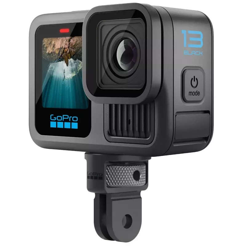 Soporte de cámara GoPro adaptador de montaje de ¼-20 — universal 24×24×37 mm, negro