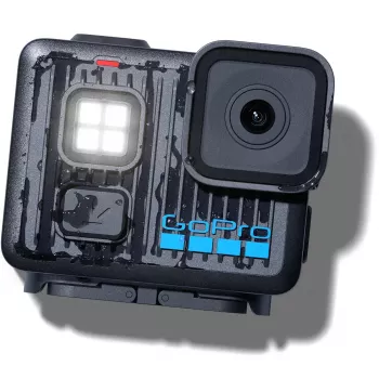 Cámara de acción GoPro LIT HERO – 4K Ultra HD 100 fps, 12 MP, LCD de 1,76 pulgadas, Wi‑Fi, MicroSD