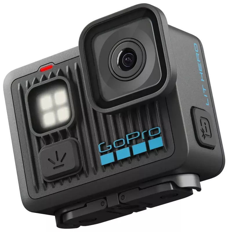 Cámara de acción GoPro LIT HERO – 4K Ultra HD 100 fps, 12 MP, LCD de 1,76 pulgadas, Wi‑Fi, MicroSD