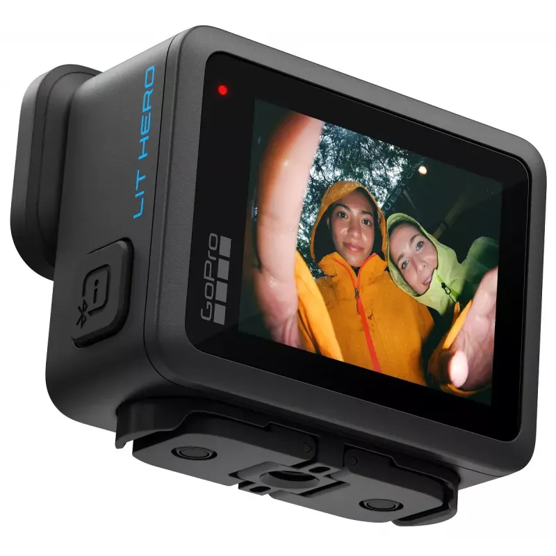 Cámara de acción GoPro LIT HERO – 4K Ultra HD 100 fps, 12 MP, LCD de 1,76 pulgadas, Wi‑Fi, MicroSD