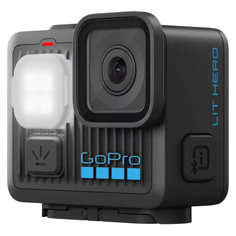 Cámara de acción GoPro LIT HERO – 4K Ultra HD 100 fps, 12 MP, LCD de 1,76 pulgadas, Wi‑Fi, MicroSD