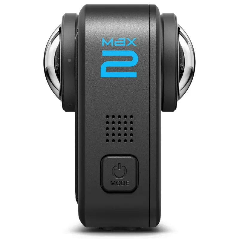 Cámara de acción GoPro MAX2 con 8K Ultra HD, sensor de 29,5 MP, 100 fps, pantalla LCD, GPS, Wi‑Fi — pack de accesorios