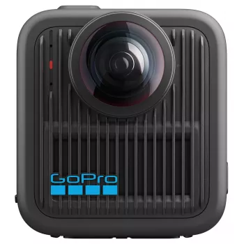 Cámara de acción GoPro MAX2 con 8K Ultra HD, sensor de 29,5 MP, 100 fps, pantalla LCD, GPS, Wi‑Fi — pack de accesorios