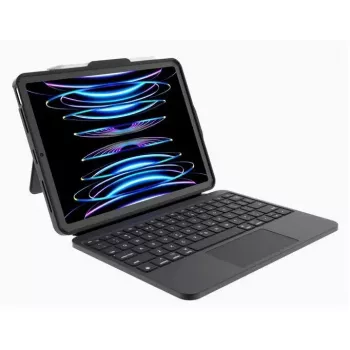 Funda con teclado DEQSTER Prime para iPad Air de 11 pulgadas — funda protectora con teclado integrado