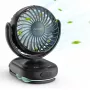 Ventilador portátil para cochecito Momcozy PF001-PK10BA-A — rosa, ventilador de pinza a pilas
