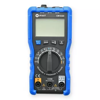 Multímetro digital iFixit multímetro digital con LCD (modelo EU145035-8)