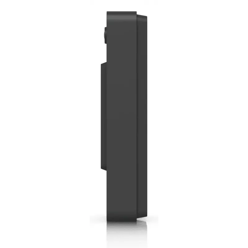 Timbre UBIQUITI Doorbell Lite negro – videoportero PoE con cable, 5 MP, 2560×1920, IPX5, carcasa de metal y policarbonato