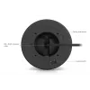 Cámara de seguridad IP UBIQUITI UVC-G6-Pro-Turret-B – 3840×2160, CMOS de 1/1,2″, zoom óptico 2,36×, PoE+, montaje en techo/pared, interior/exterior