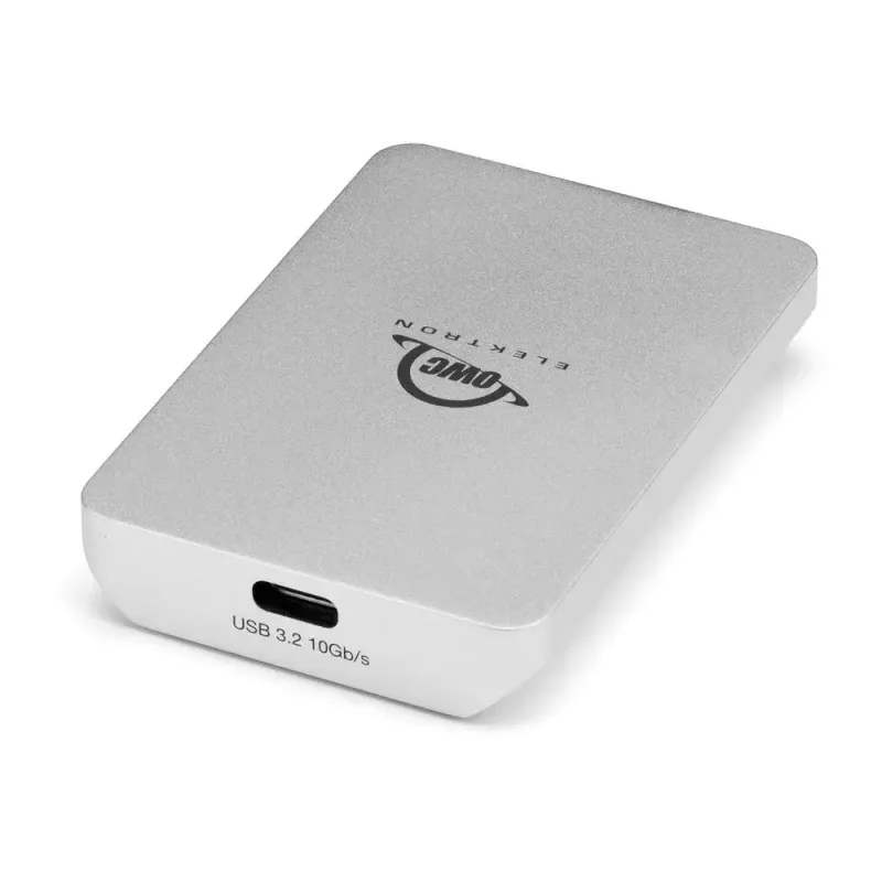 Carcasa SSD OWC Envoy Pro Elektron Silver M.2, USB-C, 10 Gbit/s, 1 TB (instalado)