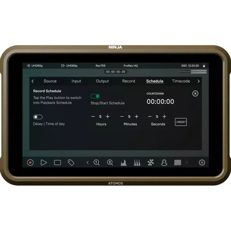 Monitor Atomos Ninja ULTRA 13,2 cm 1920 x 1080 pantalla táctil