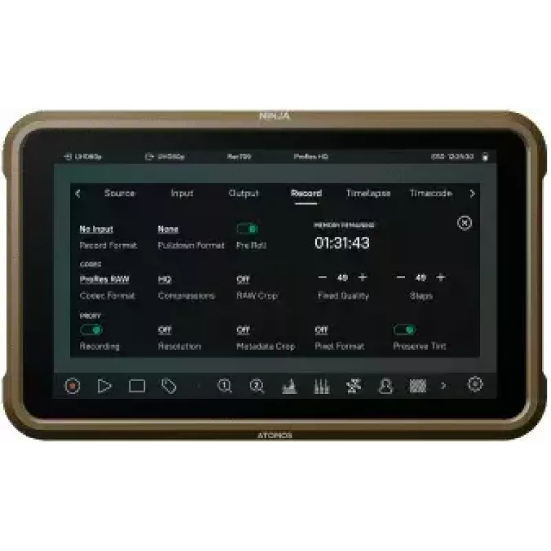 Monitor Atomos Ninja ULTRA 13,2 cm 1920 x 1080 pantalla táctil
