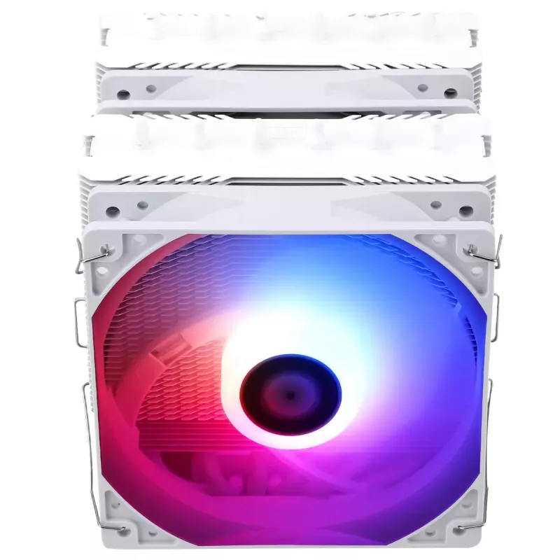 Disipador de aire Thermalright Peerless Assassin 120 SE ARGB 12 cm blanco 1550 rpm