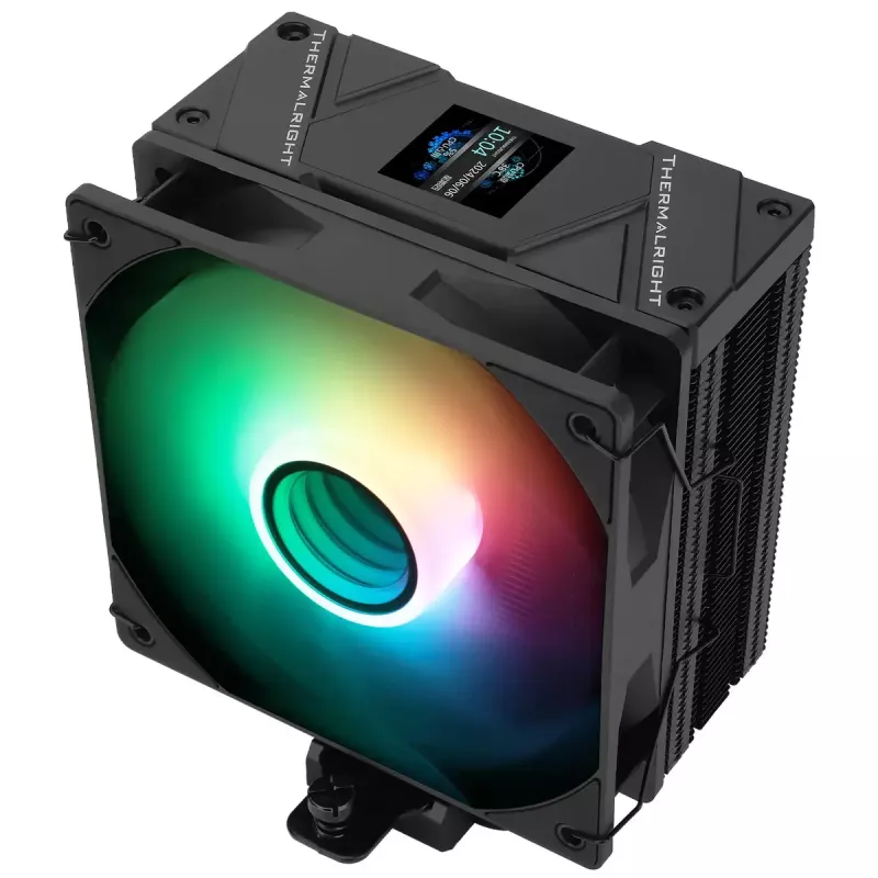 Disipador de aire Thermalright Assassin Spirit 120 Vision ARGB 12 cm Negro