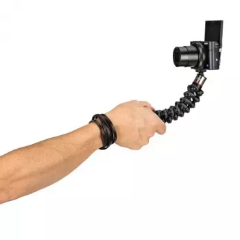 Trípode JOBY GorillaPod 500 para cámaras de acción, 3 patas, carga máx. 0,5 kg, Negro/Gris
