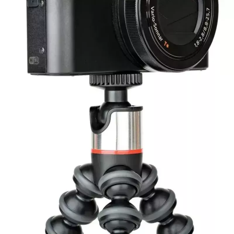 Trípode JOBY GorillaPod 500 para cámaras de acción, 3 patas, carga máx. 0,5 kg, Negro/Gris