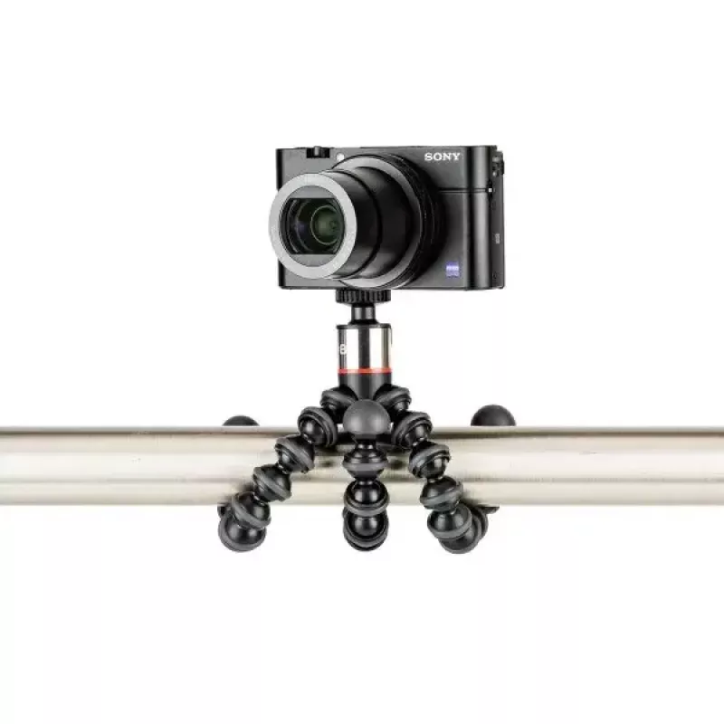 Trípode JOBY GorillaPod 500 para cámaras de acción, 3 patas, carga máx. 0,5 kg, Negro/Gris