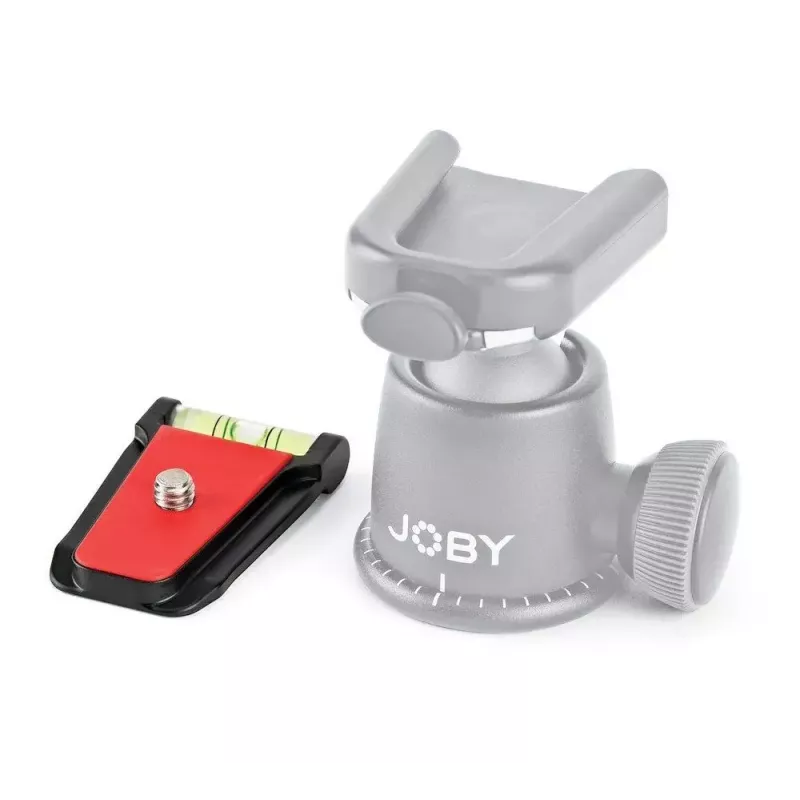 Cabezal de trípode Joby QR Plate 3K Negro Rojo ABS Acero inoxidable TPE 1/4