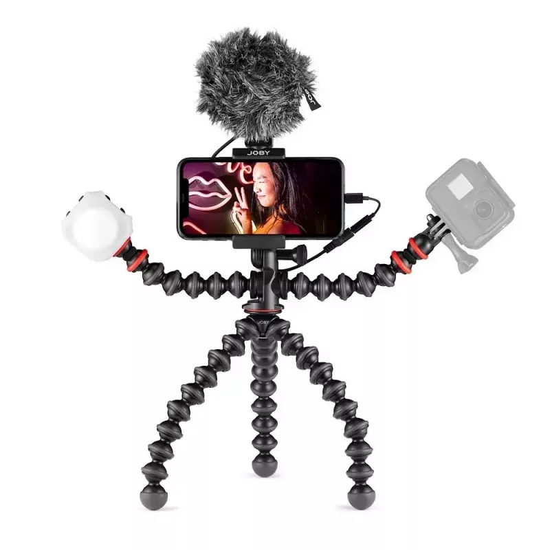 Kit de vlogging Joby GorillaPod Mobile Joby JB01645-BWW 3 patas 540 g Negro Rojo