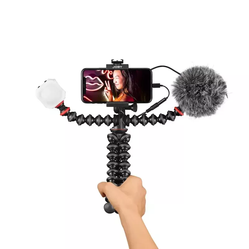 Kit de vlogging Joby GorillaPod Mobile Joby JB01645-BWW 3 patas 540 g Negro Rojo
