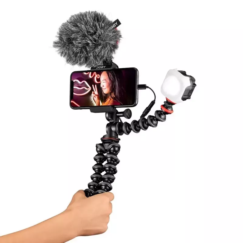 Kit de vlogging Joby GorillaPod Mobile Joby JB01645-BWW 3 patas 540 g Negro Rojo