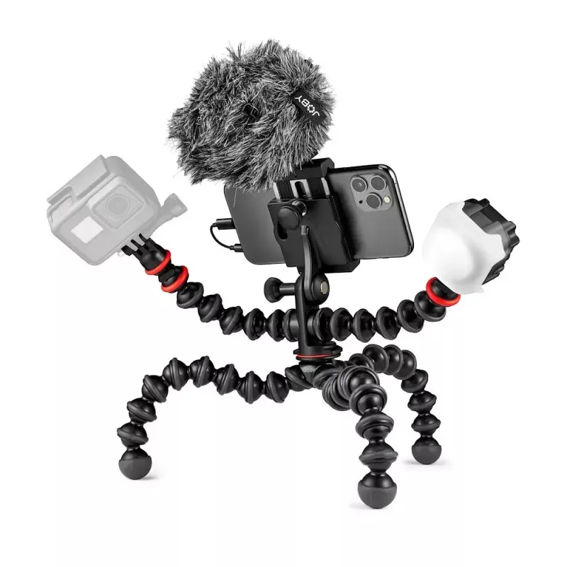 Kit de vlogging Joby GorillaPod Mobile Joby JB01645-BWW 3 patas 540 g Negro Rojo
