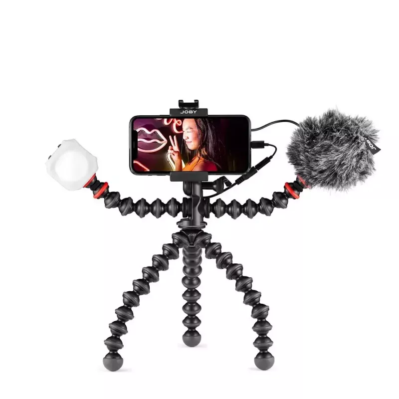 Kit de vlogging Joby GorillaPod Mobile Joby JB01645-BWW 3 patas 540 g Negro Rojo
