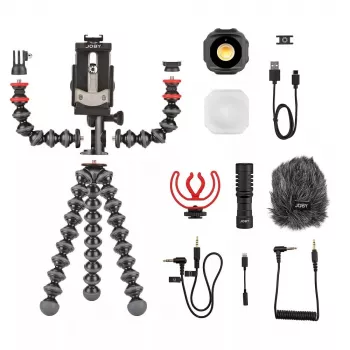 Kit de vlogging Joby GorillaPod Mobile Joby JB01645-BWW 3 patas 540 g Negro Rojo