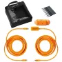 Cable USB-C a USB-C de tether tools CUC31R-ORG – 9,40 m, acodado, naranja