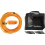 Cable USB-C a Micro-B Tether Tools CUC31RB-ORG 9,40 m, conector Micro-B acodado, naranja