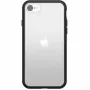 Funda para teléfono OTTERBOX React Series negra Crystal para iPhone 7/8/SE (2.ª y 3.ª gen.)