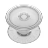 Grip PopSockets PlantCore de Popsockets — agarre universal para móvil, gris translúcido, 38,8 × 7,7 mm