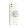 Grip PopSockets PlantCore de Popsockets — agarre universal para móvil, gris translúcido, 38,8 × 7,7 mm