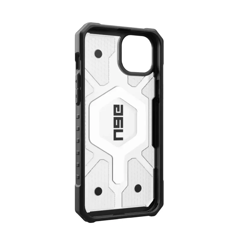 Cubierta Urban Armor Gear 114311114343 iPhone 15 Plus 17 cm negra transparente